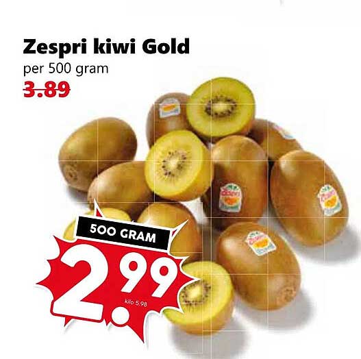 Zespri kiwi Gold