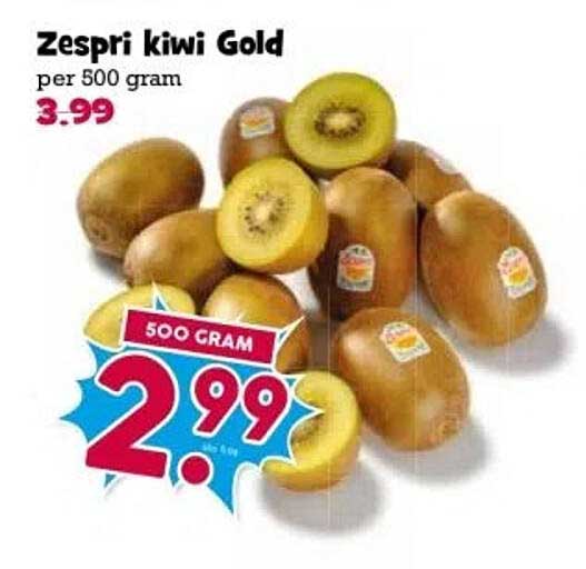 Zespri kiwi Gold per 500 gram