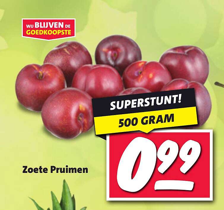 Zoete Pruimen