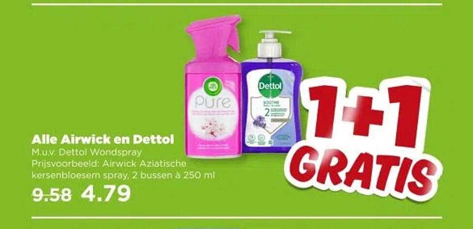 Alle Airwick en Dettol