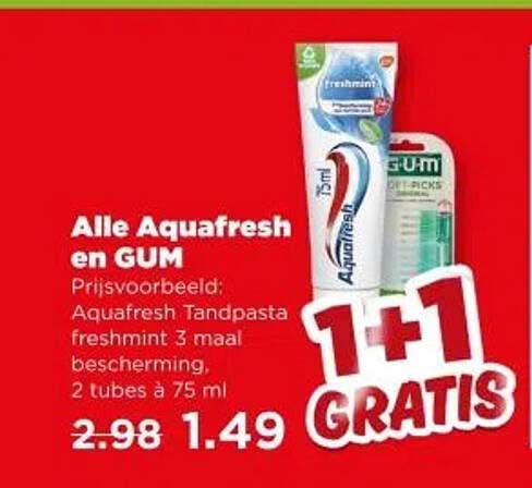 Alle Aquafresh en GUM