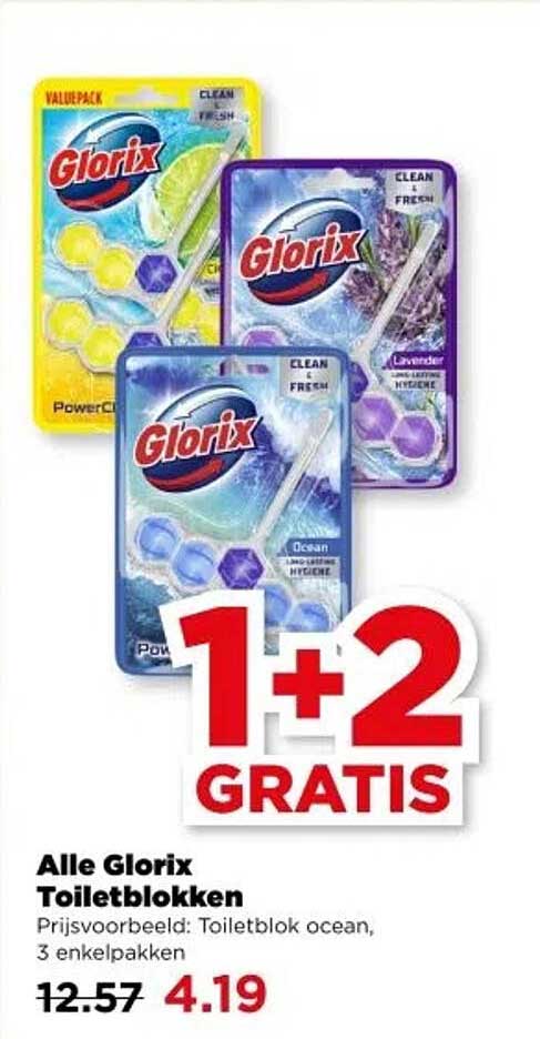 Alle Glorix Toiletblokken