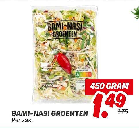 BAMI-NASI GROENTEN