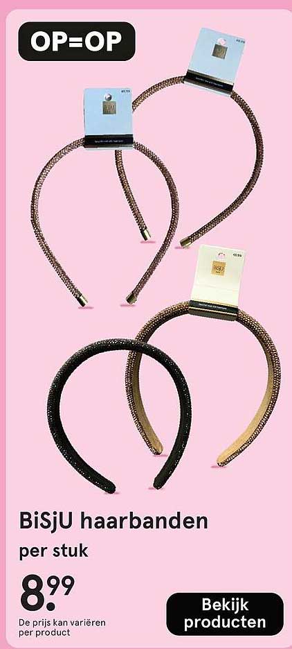 BiSjU haarbanden per stuk