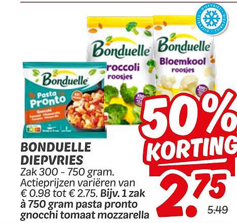 BONDUELLE DIEPVRIJS