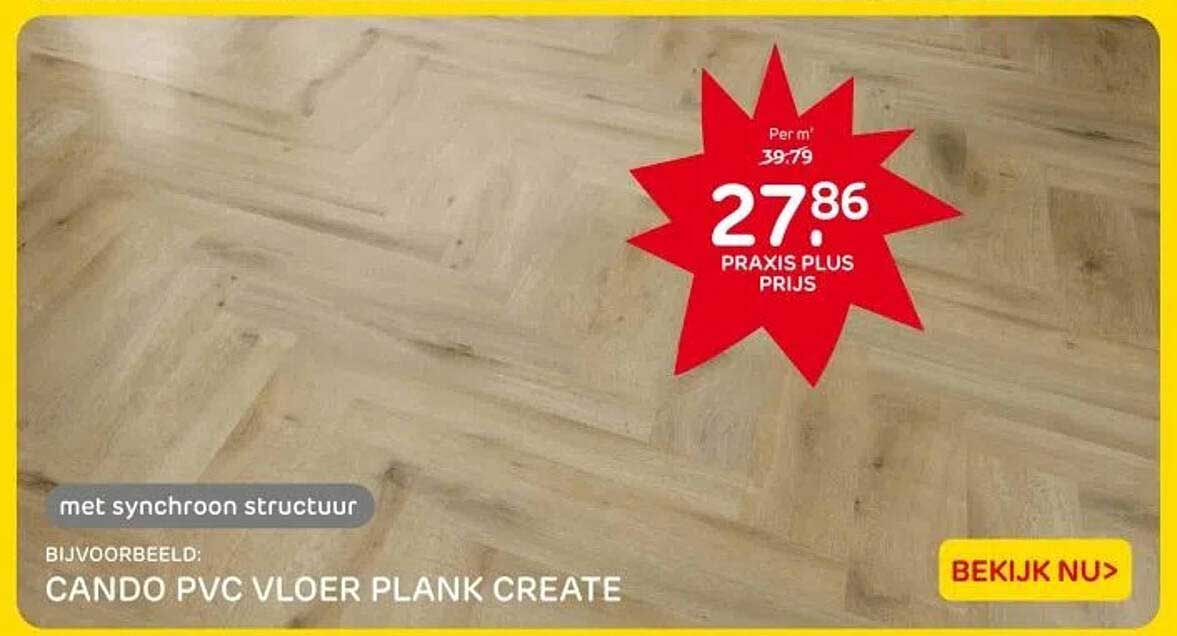 CANDO PVC VLOER PLANK CREATE