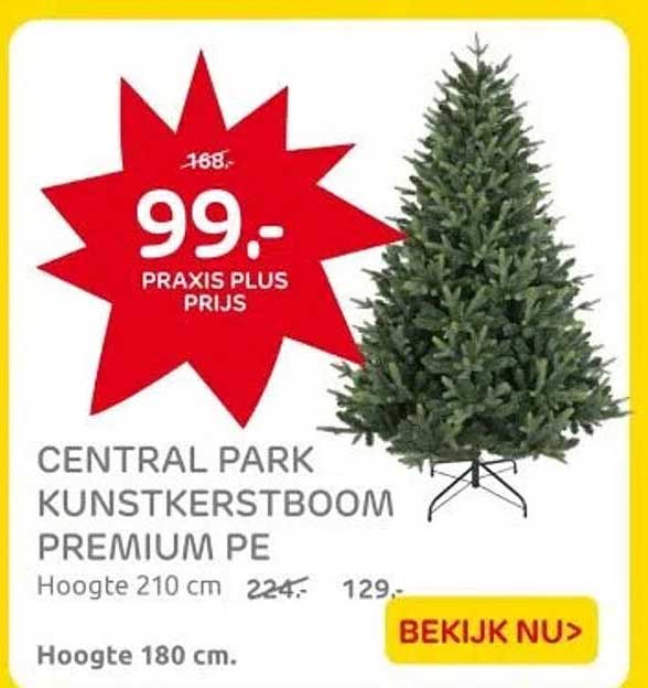 CENTRAL PARK KUNSTKERSTBOOM PREMIUM PE