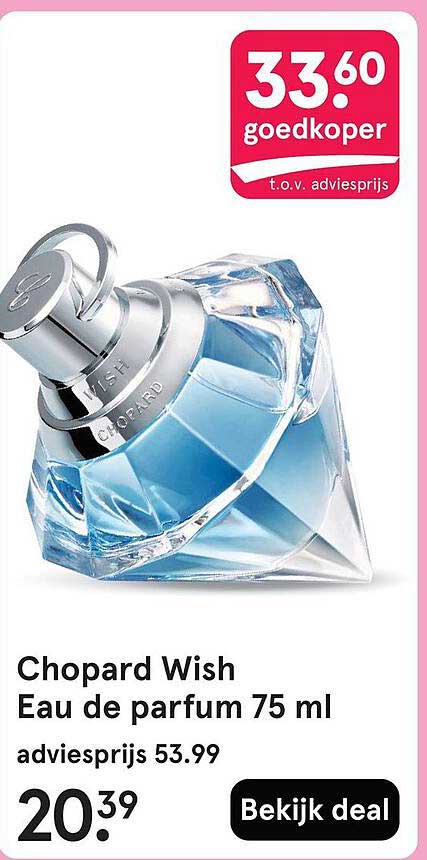 Chopard Wish Eau de parfum 75 ml