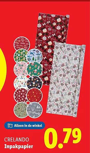 CRELANDO Inpakpapier
