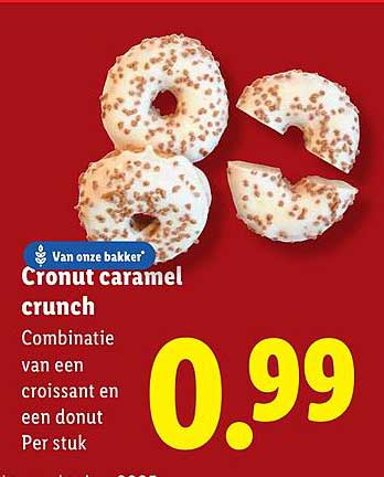 Cronut caramel crunch