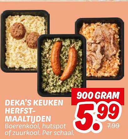 DEKA’S KEUKEN HERFST-MAALTIDEN