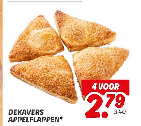 DEKAVERS APPELFLAPPEN*