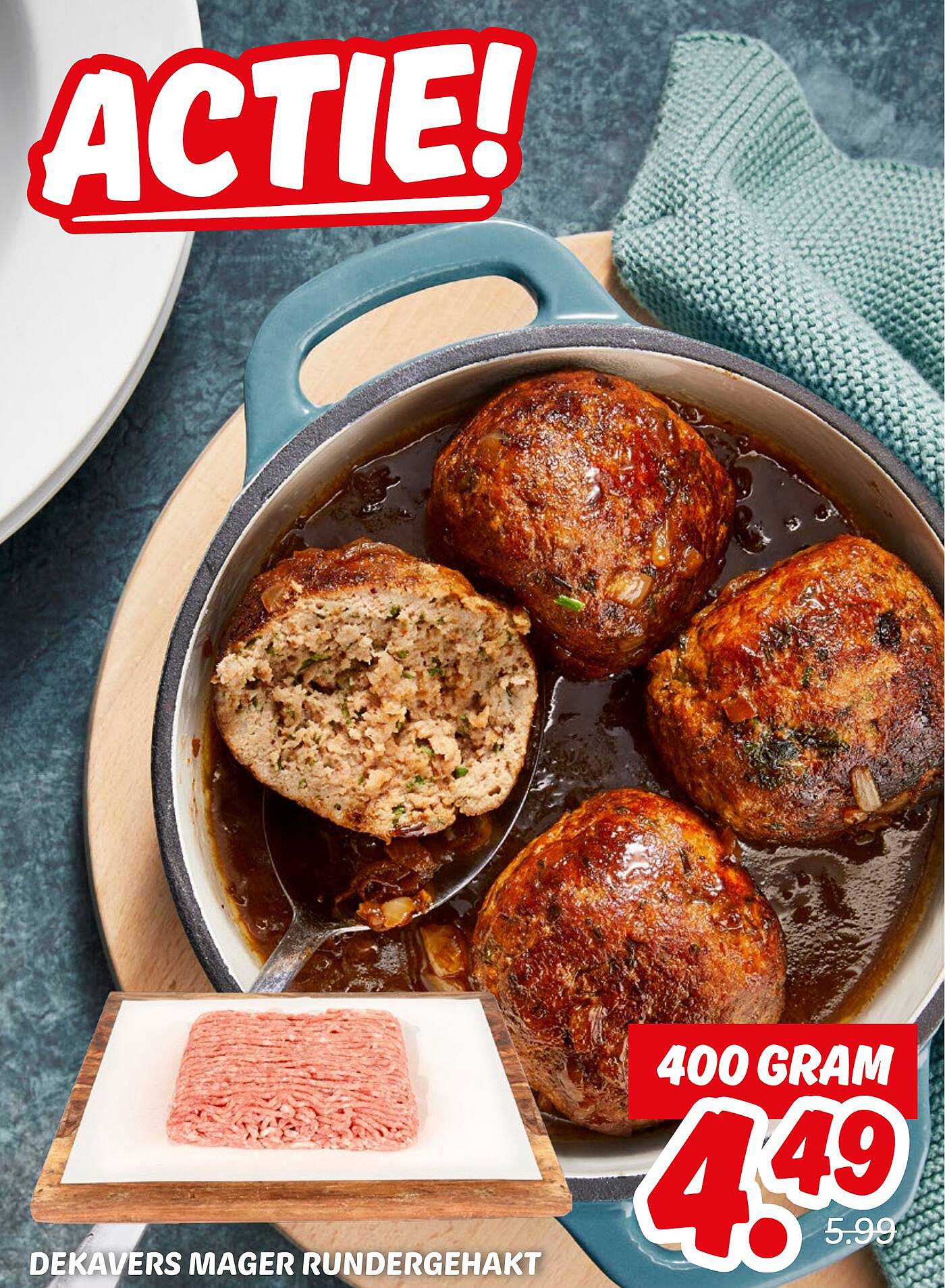 DEKAVERS MAGER RUNDERGEHAKT