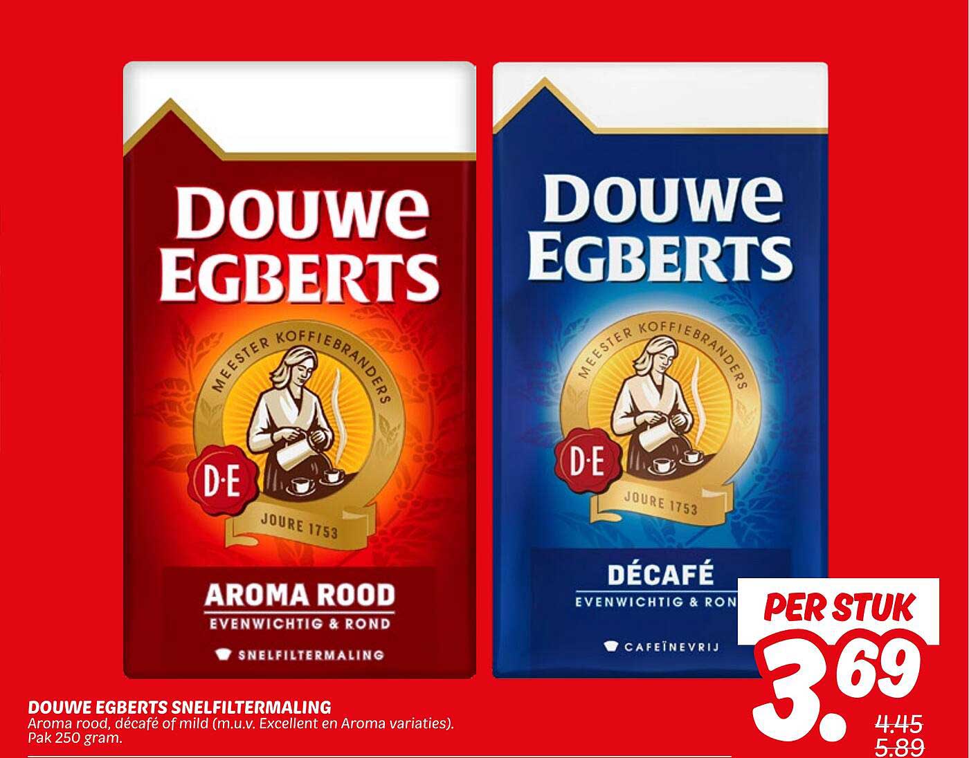 DOUWE EGBERTS SNELFILTERMALING