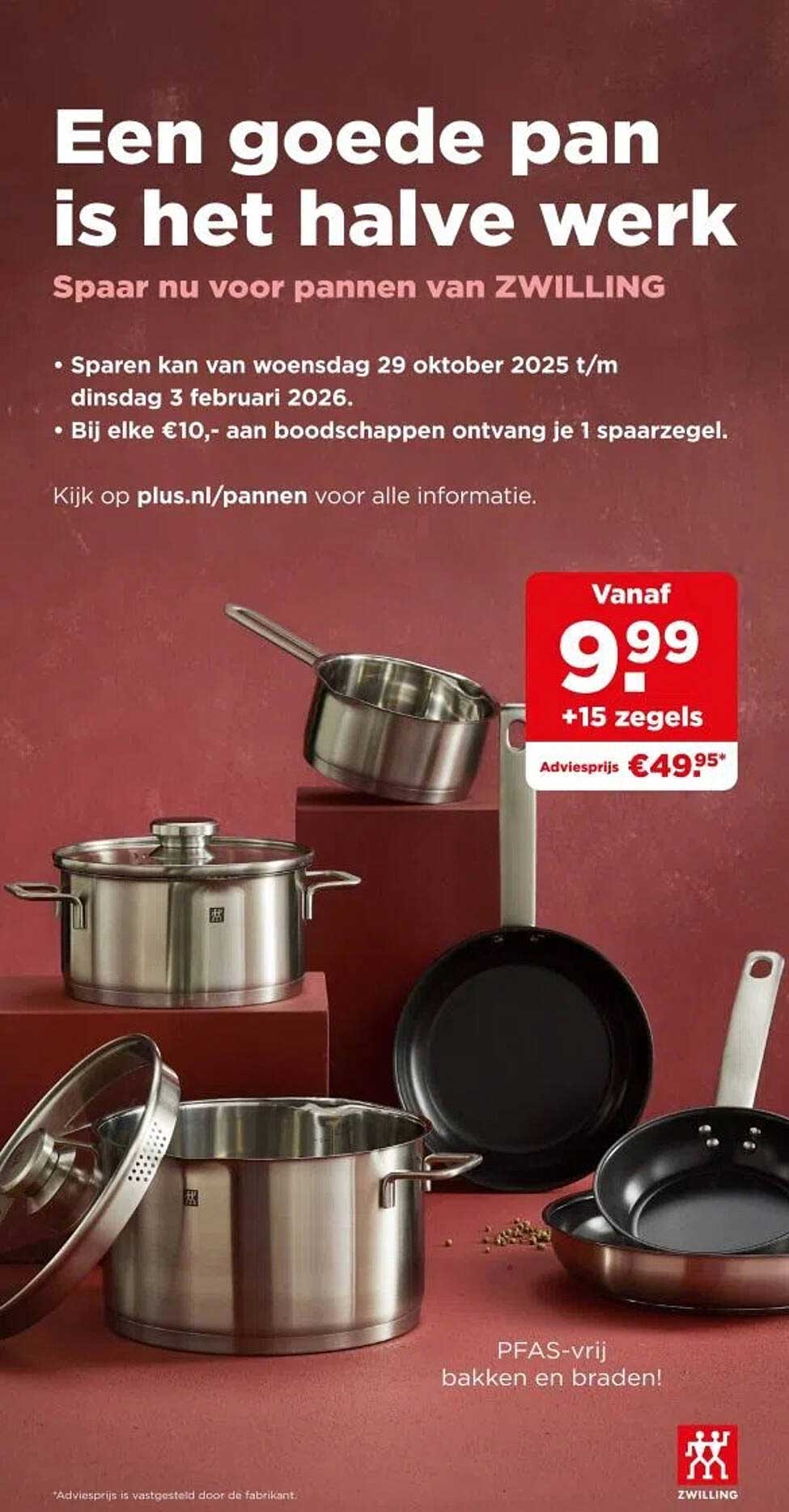 Een goede pan is het halve werk - Spaar nu voor pannen van ZWILLING