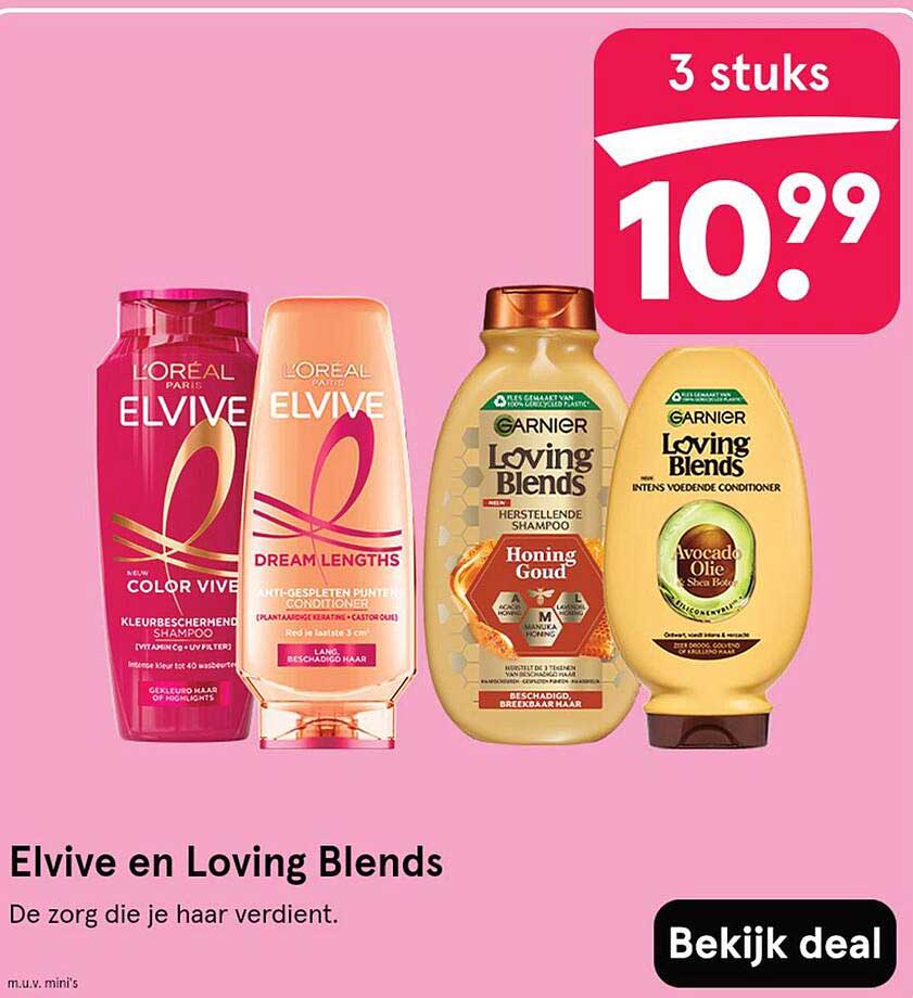 Elvive en Loving Blends