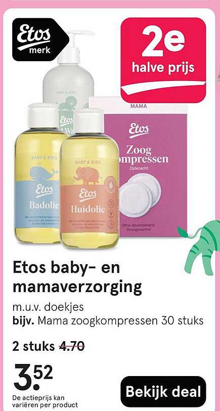 Etos baby- en mamaverzorging