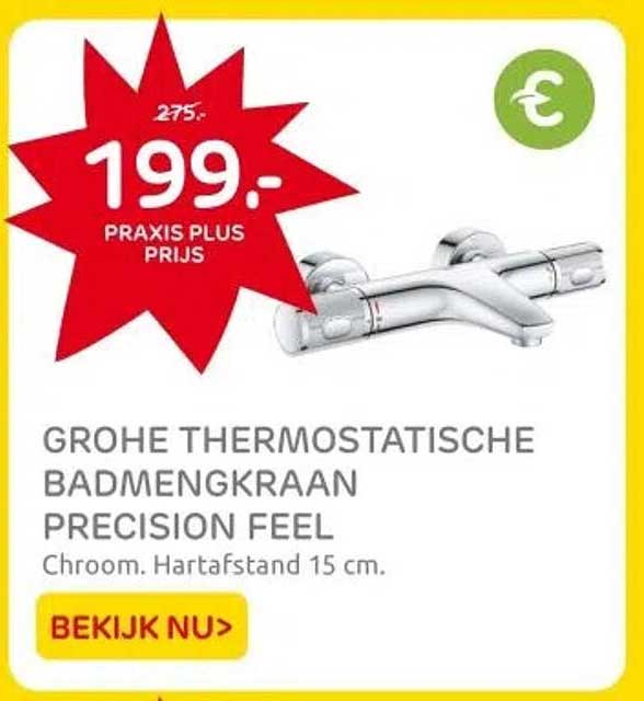 GROHE THERMOSTATISCHE BADMENGKRAAN PRECISION FEEL