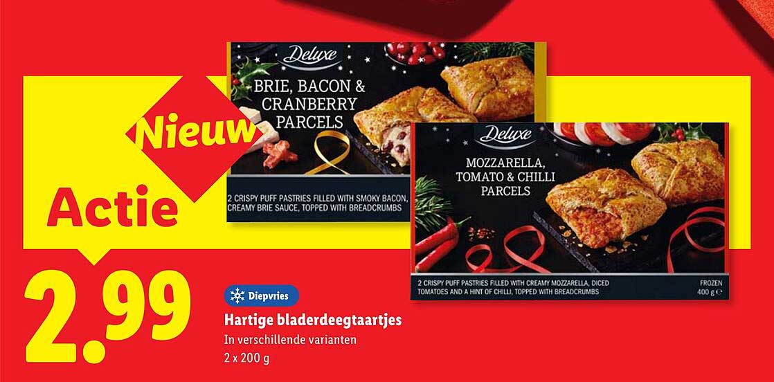 Hartige bladerdeegtaartjes