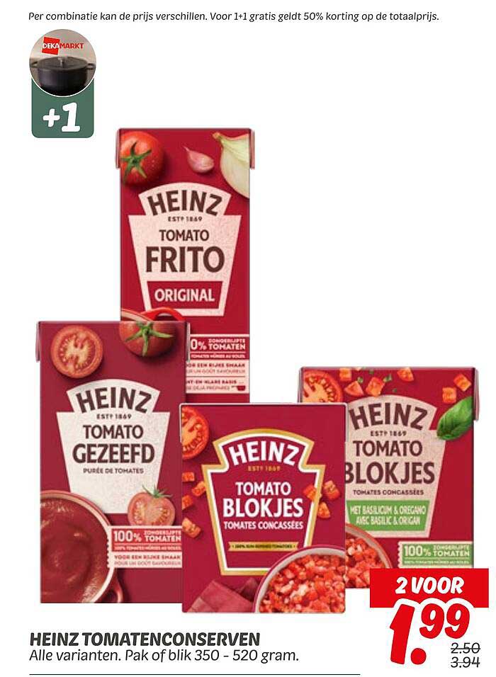 HEINZ TOMATENCONSERVEREN