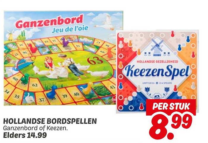 HOLLANDSE BORDSPELLEN