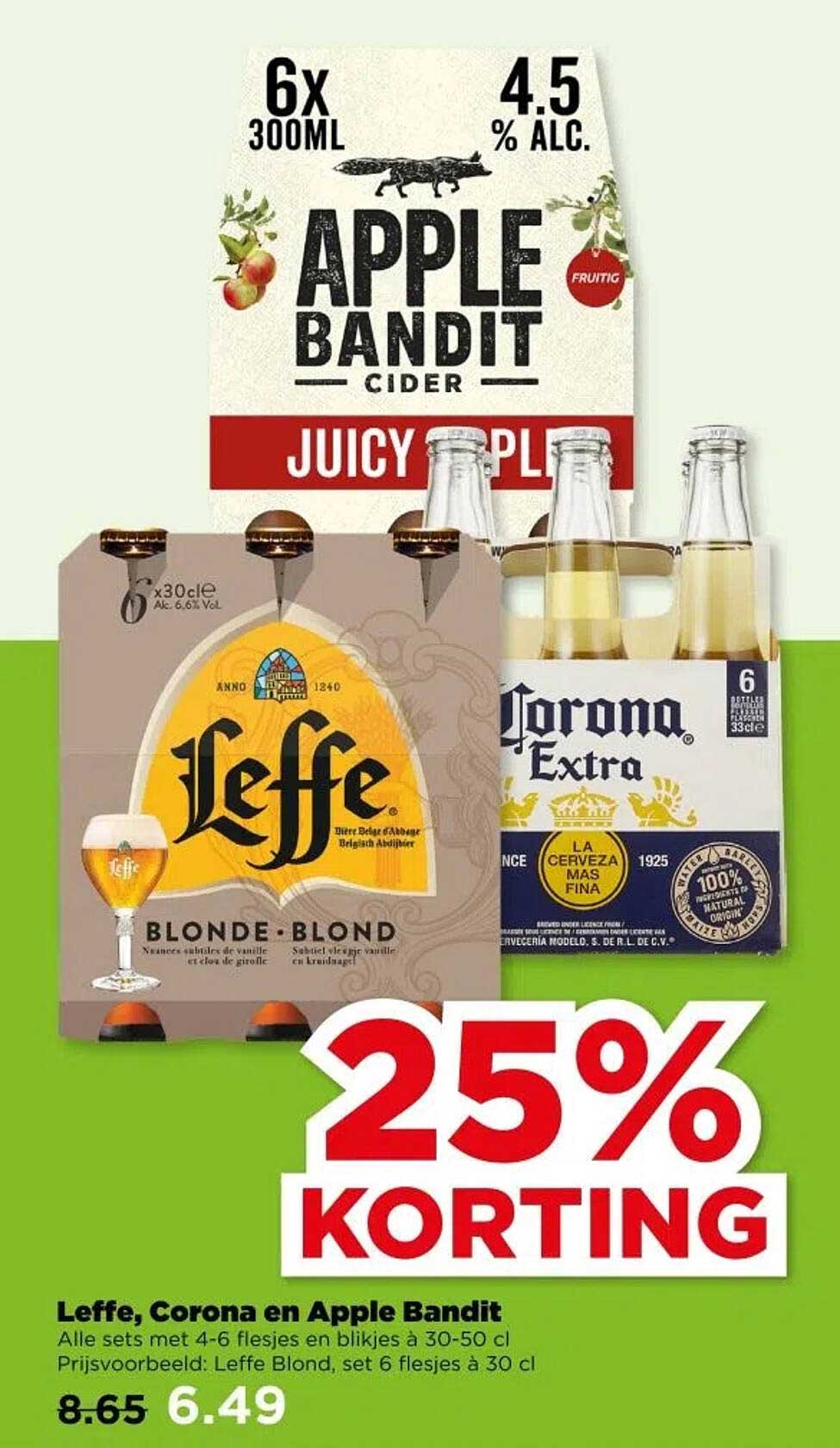 Leffe, Corona en Apple Bandit