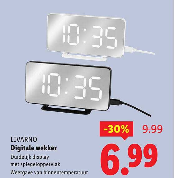 LIVARNO Digitale wekker