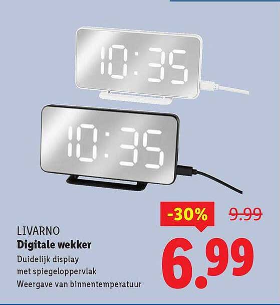 LIVARNO Digitale wekker