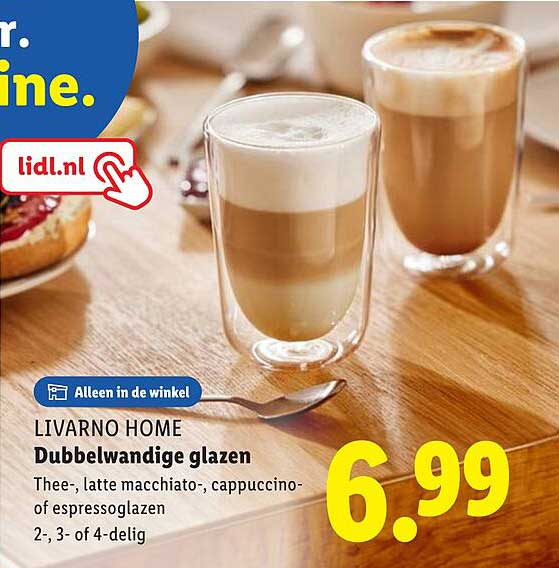 LIVARNO HOME Dubbelwandige glazen