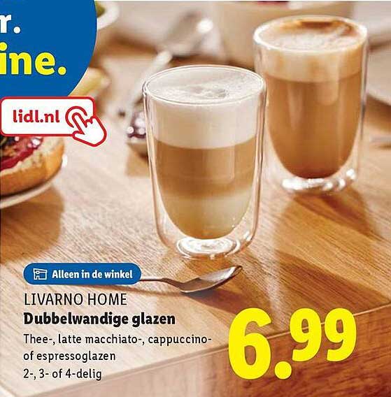 LIVARNO HOME Dubbelwandige glazen