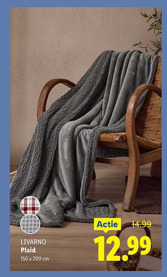 LIVARNO Plaid 150 x 200 cm