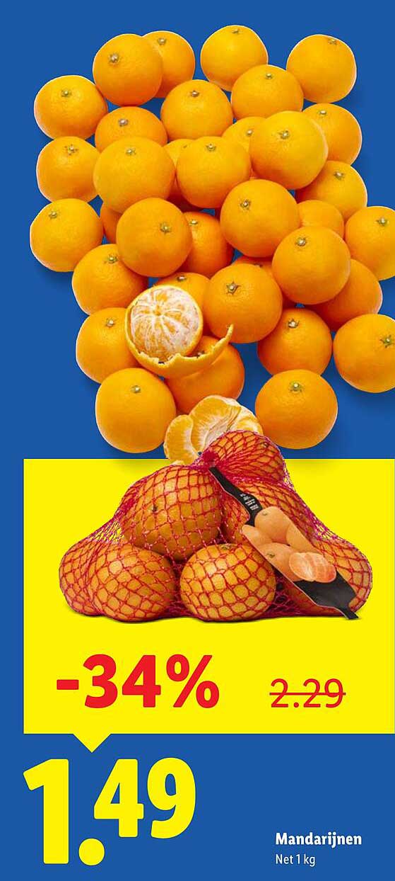 Mandarijnen Net 1 kg