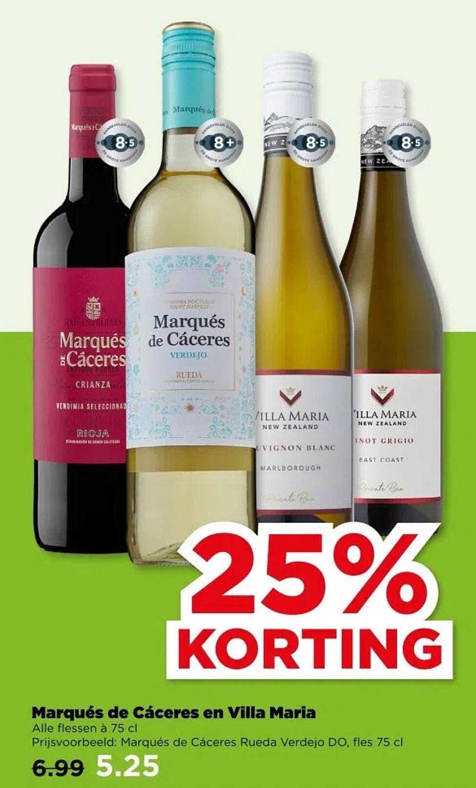 Marqués de Cáceres en Villa Maria