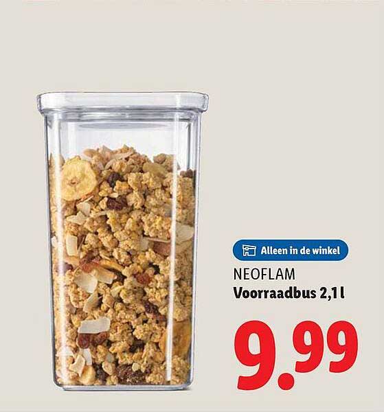 NEOFLAM Voorraadbus 2,1l