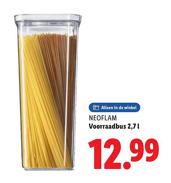 NEOFLAM Voorraadbus 2,7 l