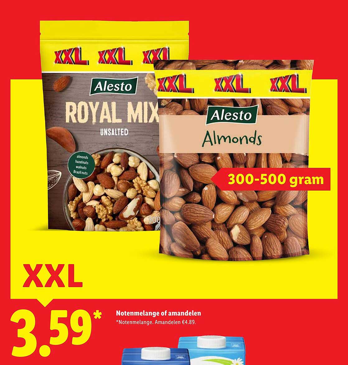 Notenmelange of amandelen