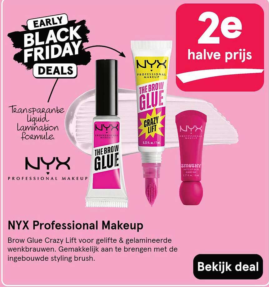 NYX Professional Makeup - Brow Glue Crazy Lift