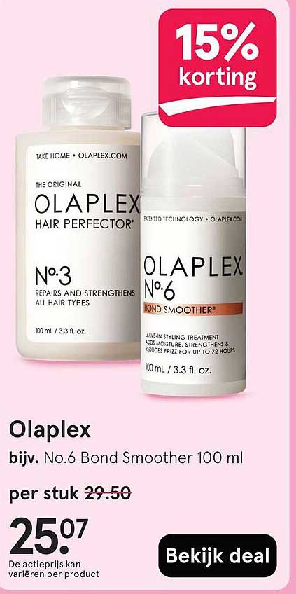 Olaplex bijv. No.6 Bond Smoother 100 ml