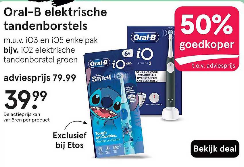 Oral-B elektrische tandenborstels