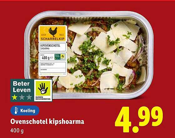 Ovenschotel kipshoarma