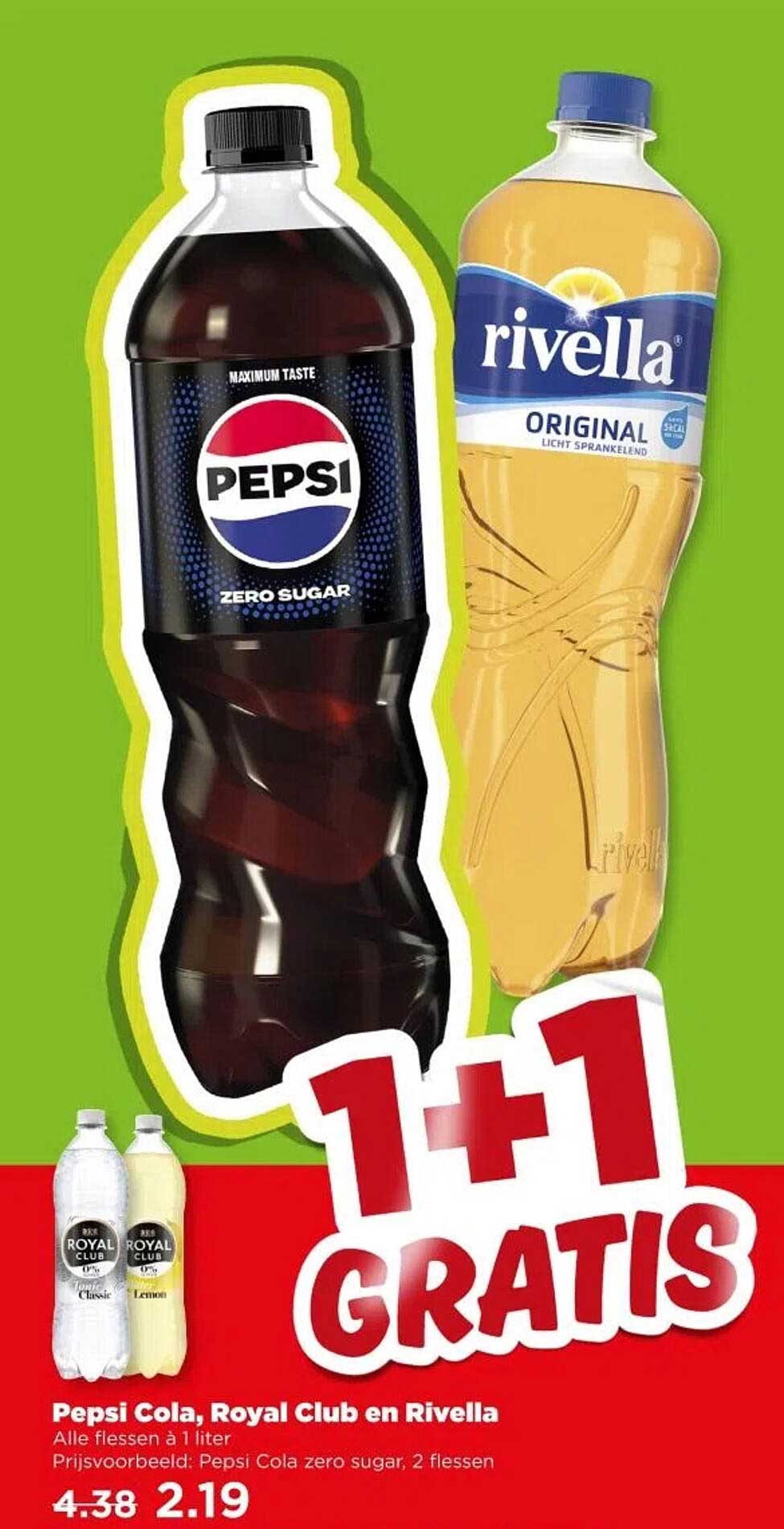 Pepsi Cola, Royal Club en Rivella