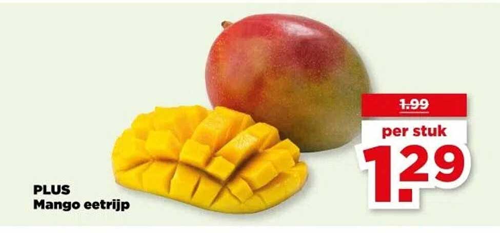 PLUS Mango eetrijp