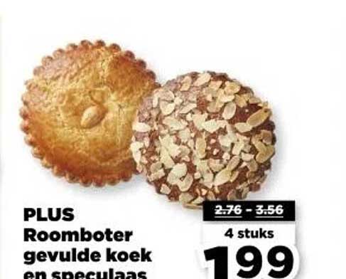 PLUS Roomboter gevulde koek en speculaas