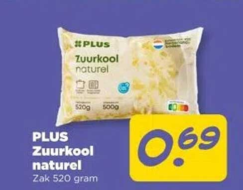 PLUS Zuurkool naturel