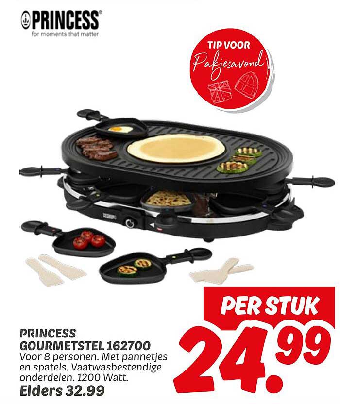 PRINCESS GOURMETSTEL 162700