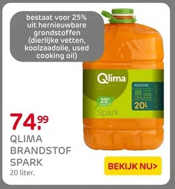QLIMA BRANDSTOF SPARK