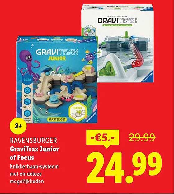 RAVENSBURGER GraviTrax Junior of Focus