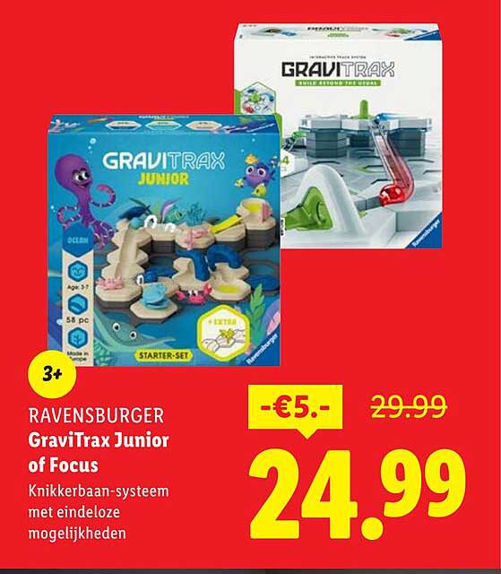RAVENSBURGER GraviTrax Junior of Focus