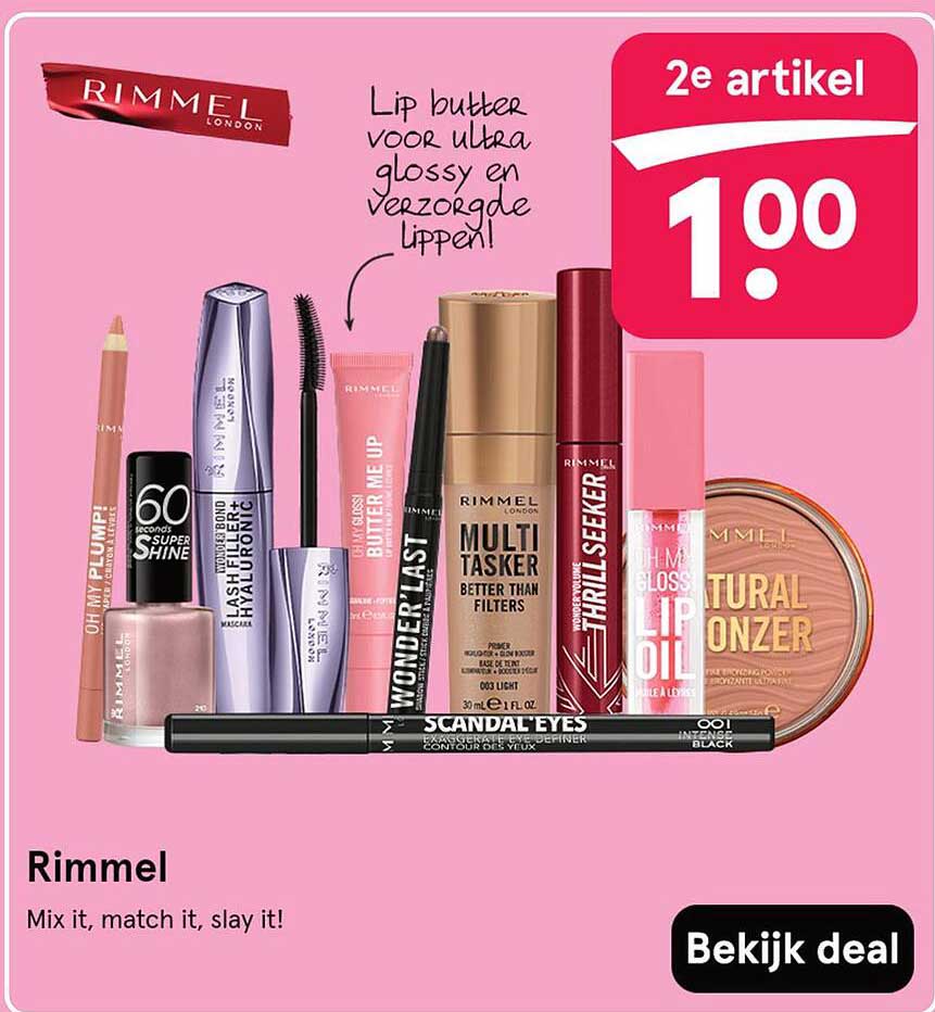Rimmel Lip Butter voor ultra glossy en verzorgde lippen