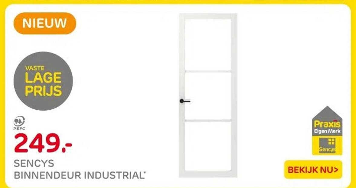 SENCYS Binnendeur Industrial